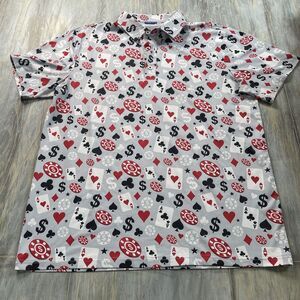 Hreski Poker Golf Polo Shirt